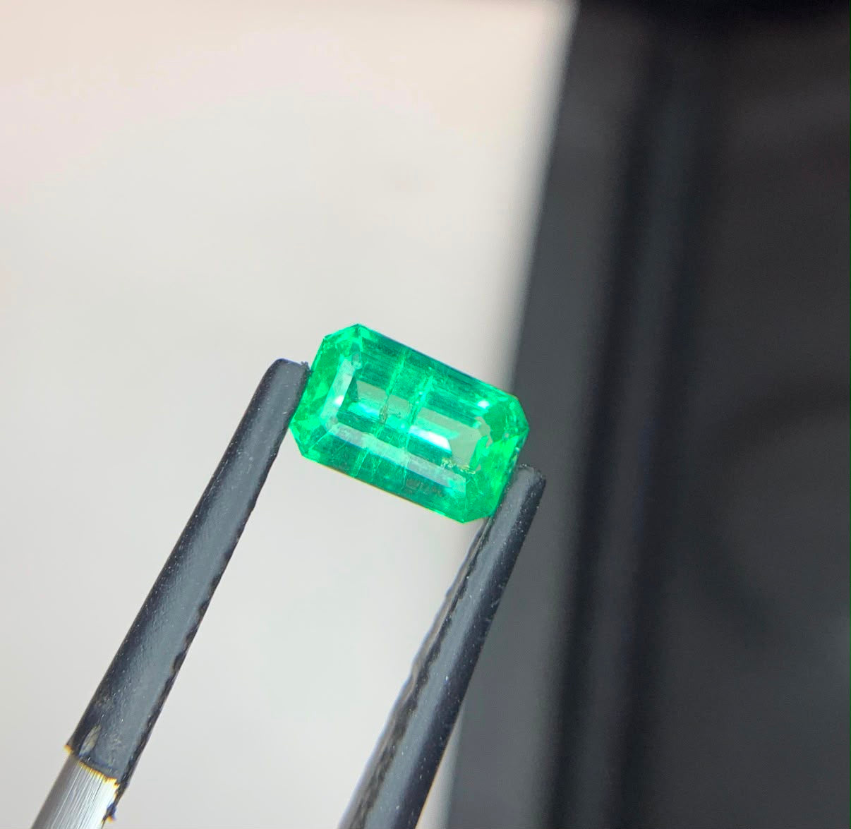 0.90 Ct Natural Panjshir Emerald Gemstone Octagon Shape