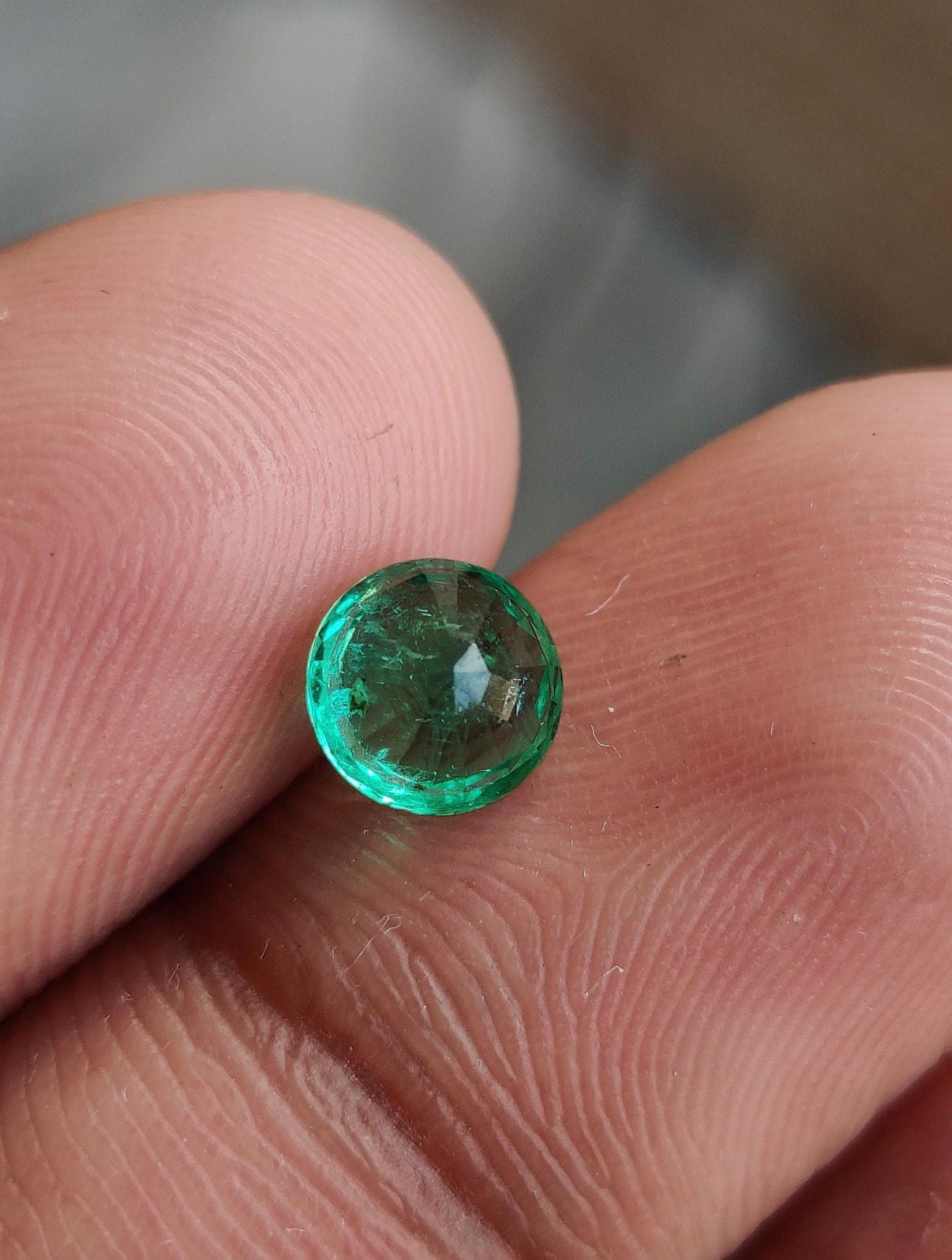 Panjshir Emerald Round Cut