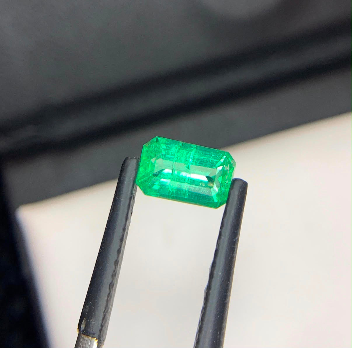 0.90 Ct Natural Panjshir Emerald Gemstone Octagon Shape