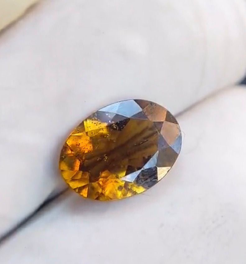Faceted Oval Tourmaline Gemstone | AAA+ Grade | 10x8x4 MM | MH1175