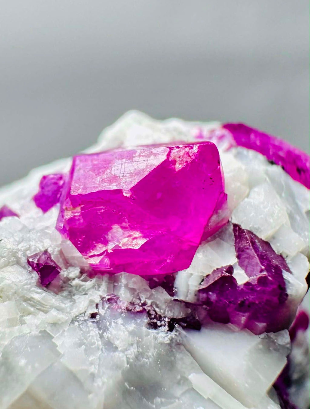 Natural Ruby Crystal Specimen – 69 Carats, Afghanistan