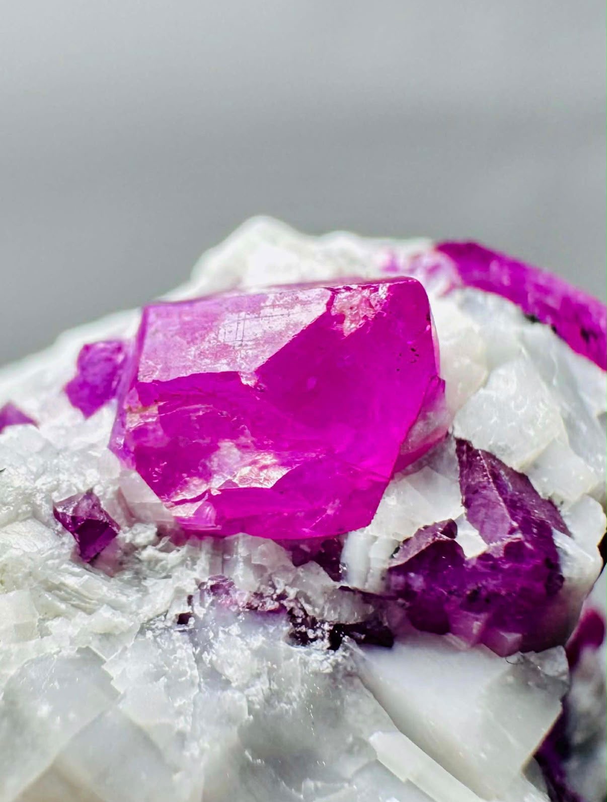 Natural Ruby Crystal Specimen – 69 Carats, Afghanistan