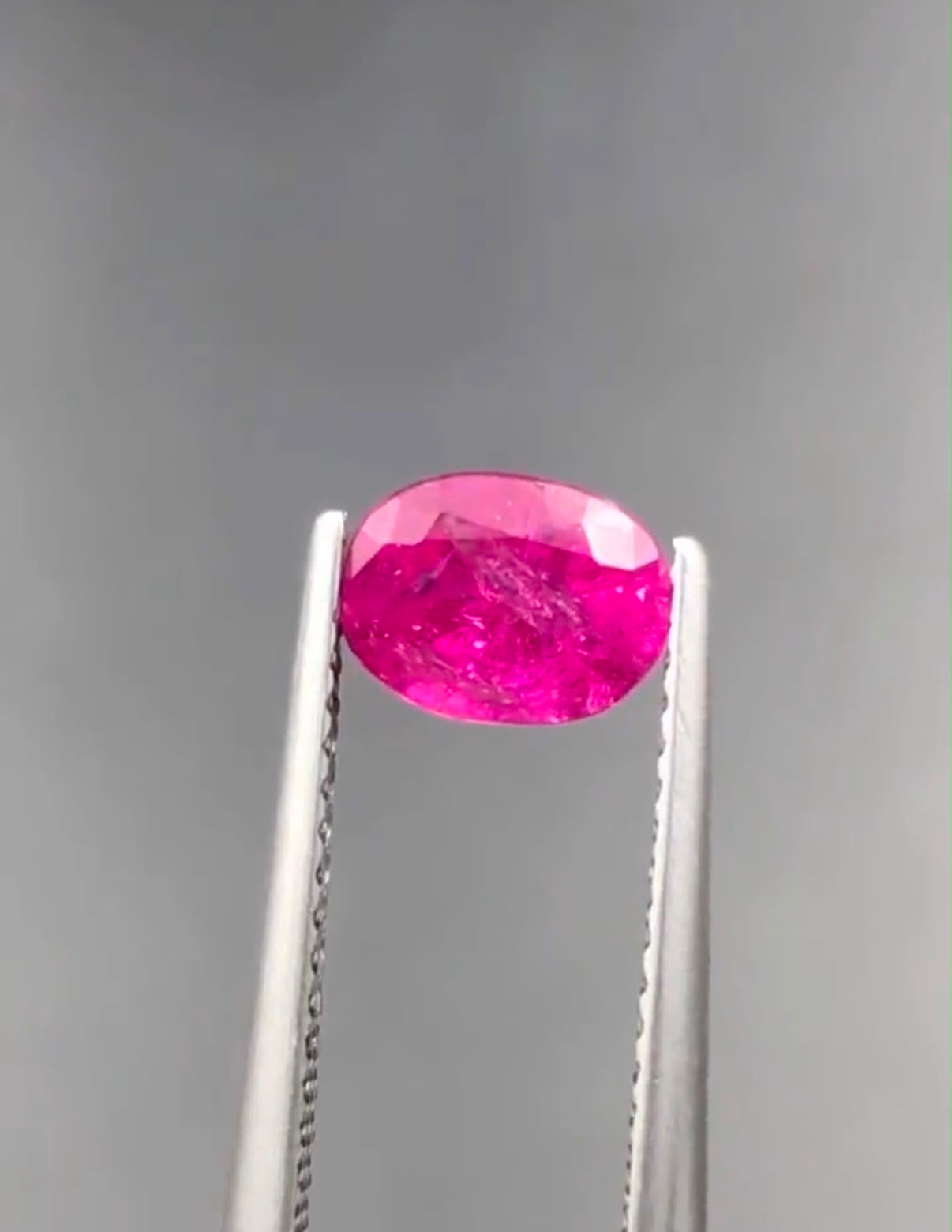 0.94ct Afghanistan Natural Pinkish Red Unheated Loose gemstone