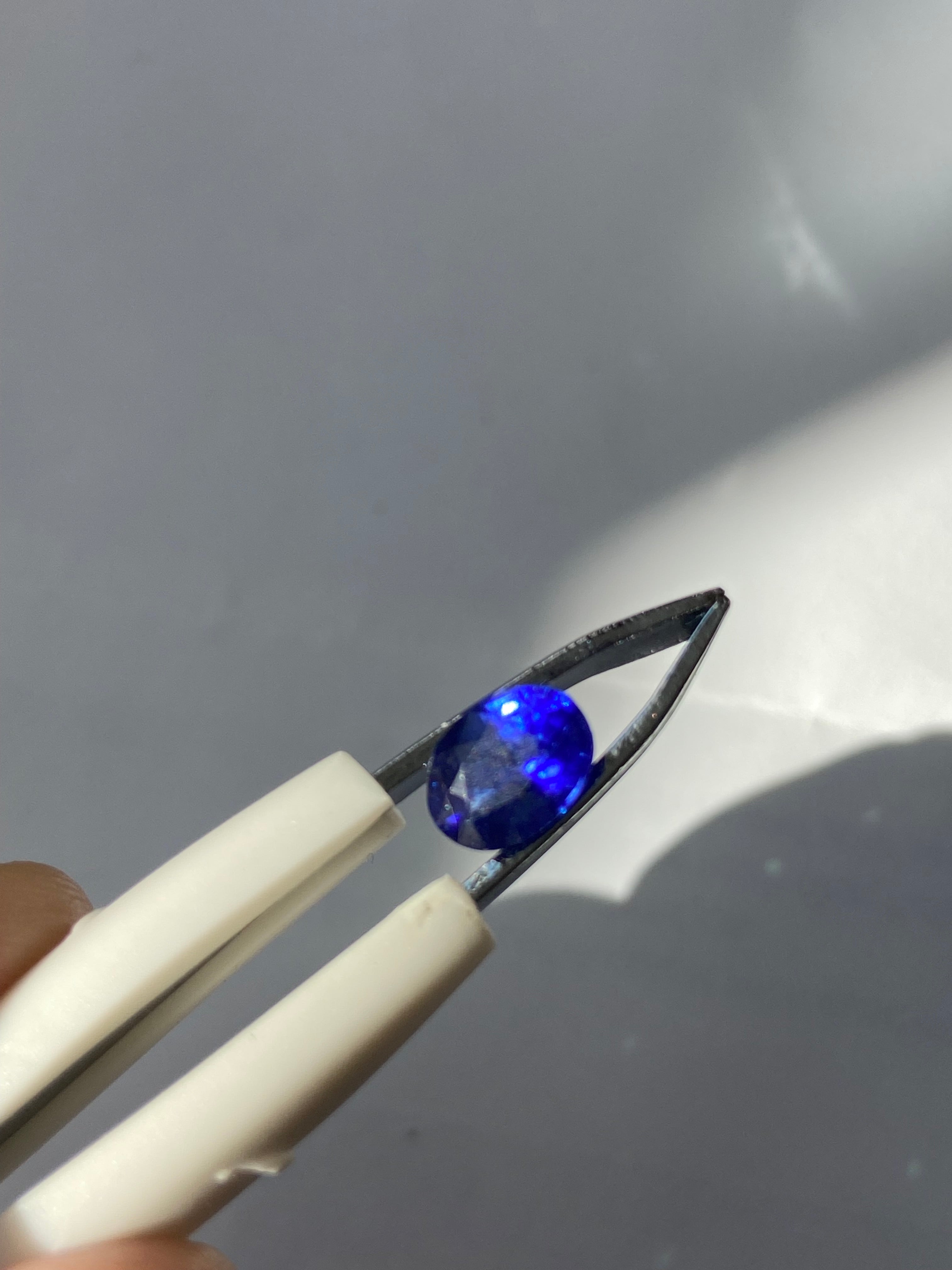 Gemstone type: natural sapphire
Color : Blue
Weight : 1.90 Carats
Origin: Afghanistan

This beautiful gemstone is 1.90 CT Natural Faceted Cut Sapphire from Afghanistan. Its exquisite Blue and excellent cut grade make it a perfect addition to any jewellery