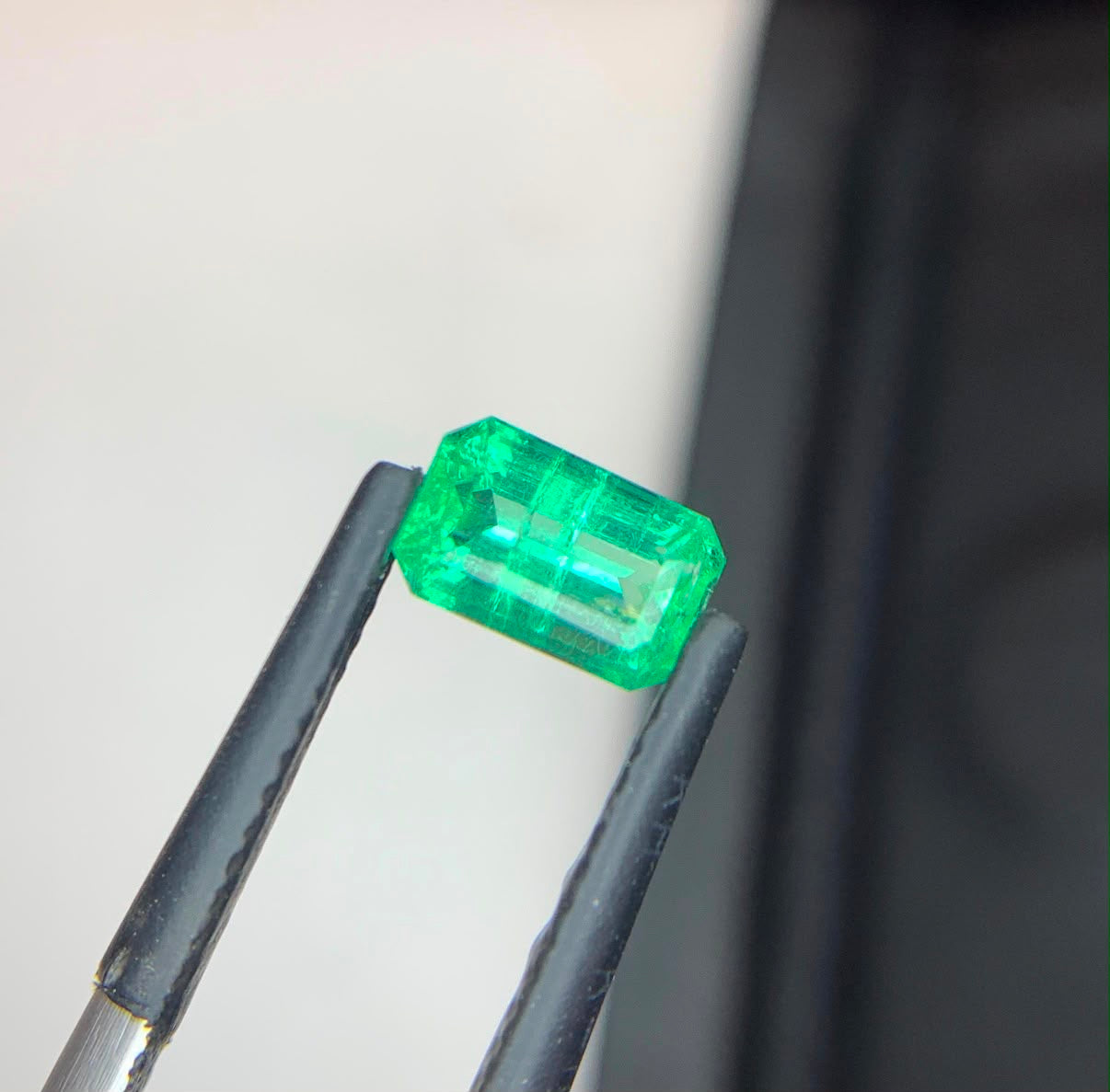 0.90 Ct Natural Panjshir Emerald Gemstone Octagon Shape