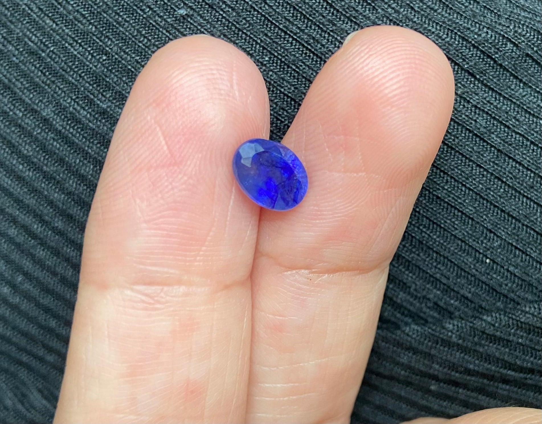 Gemstone type: natural sapphire
Color : Blue
Weight : 1.90 Carats
Origin: Afghanistan

This beautiful gemstone is 1.90 CT Natural Faceted Cut Sapphire from Afghanistan. Its exquisite Blue and excellent cut grade make it a perfect addition to any jewellery