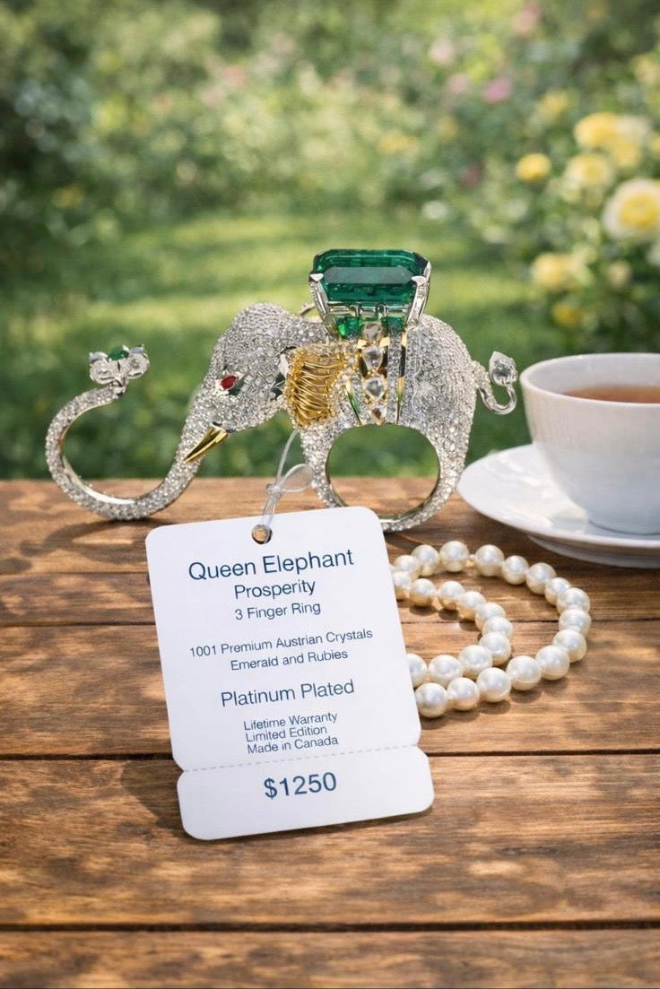 Queen Elephant
Prosperity
3 Finger Ring