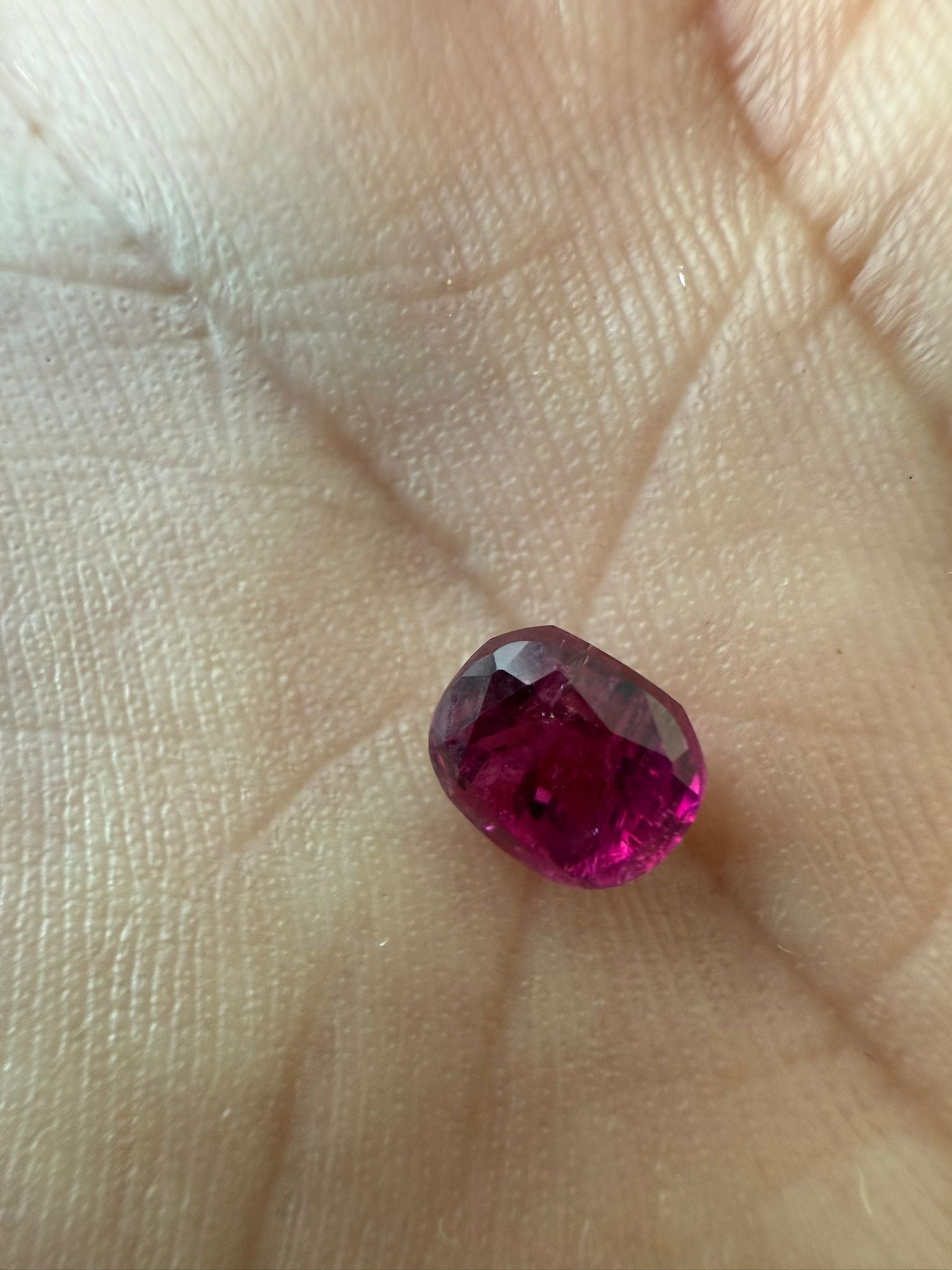 0.95ct Afghanistan Natural Loose Rubellite Gemstone | Unheated Gemstone For Jewelry Designers.