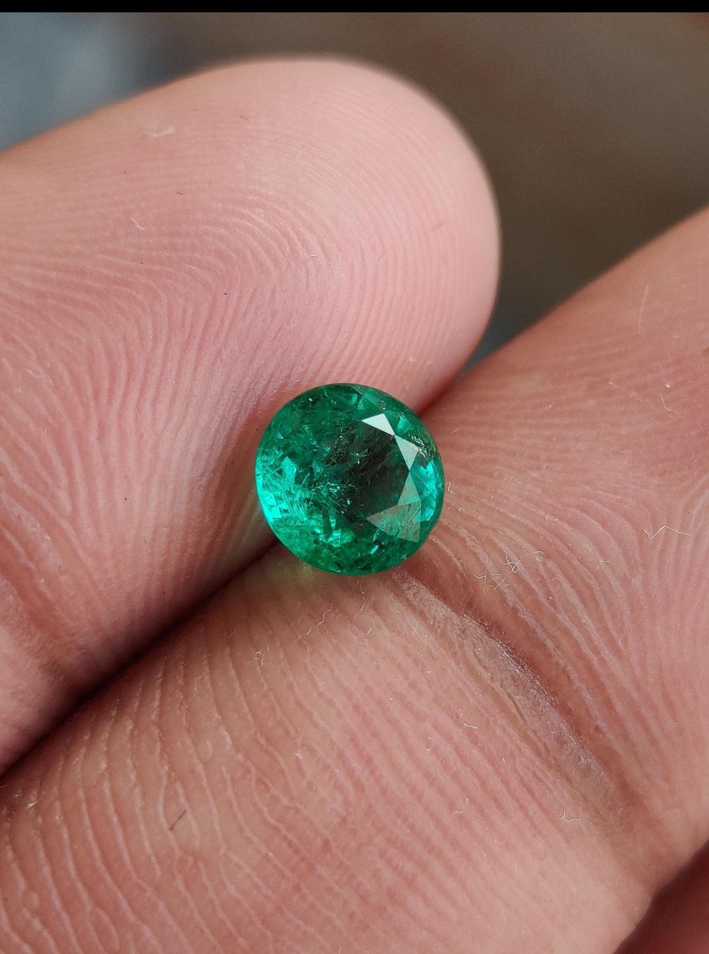 Panjshir Emerald Round Cut