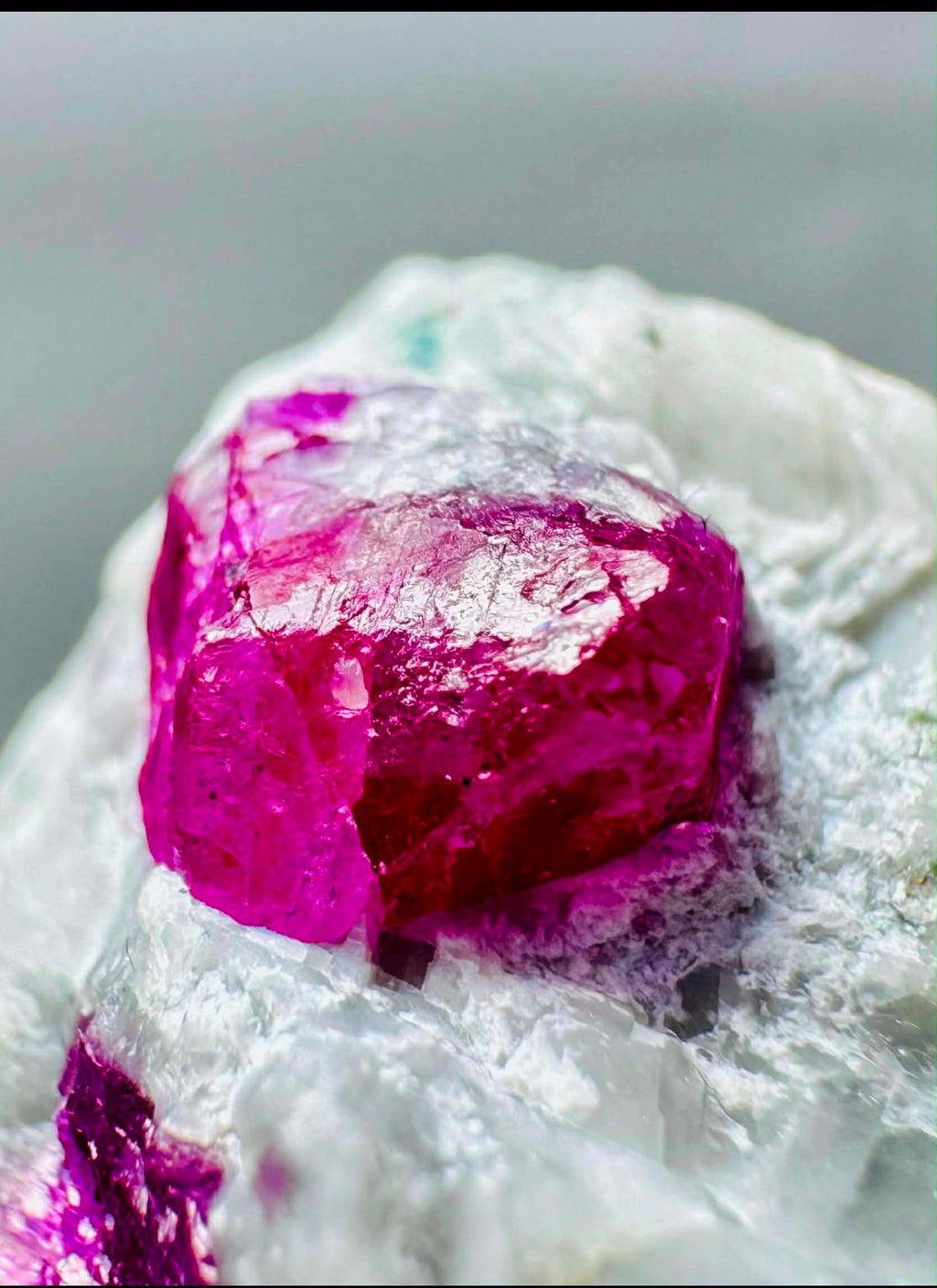 Natural Ruby Crystal Specimen – 69 Carats, Afghanistan
