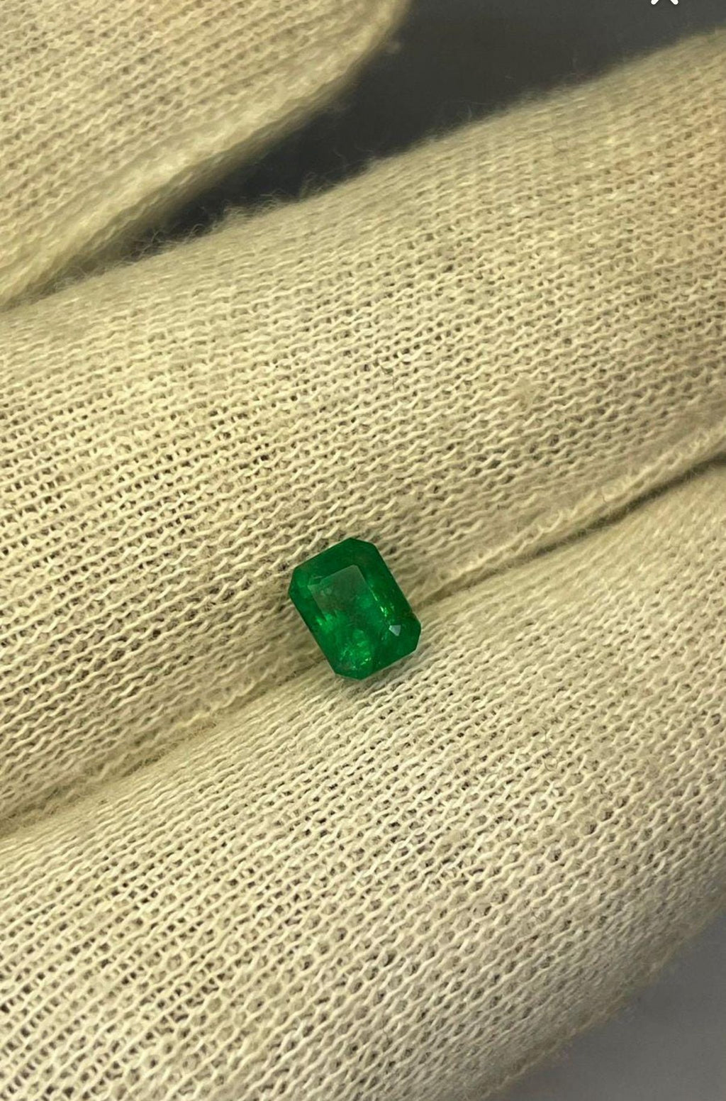 faceted natural loose zambian emerald