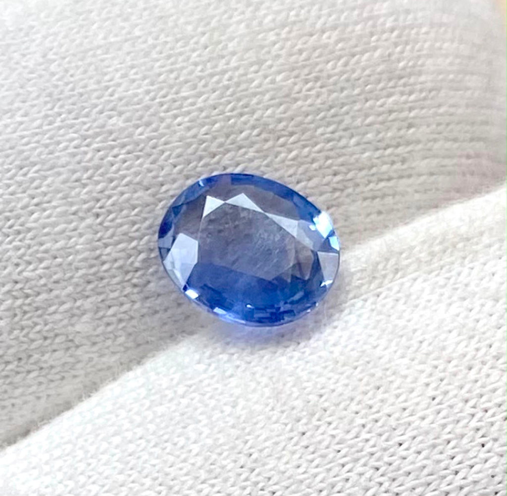 Fantastic A+++ Natural Blue Sapphire Faceted Cut Gemstone Oval Shape 1.00 Cts Royal Blue Sapphire Size 8x6x2.5 mm