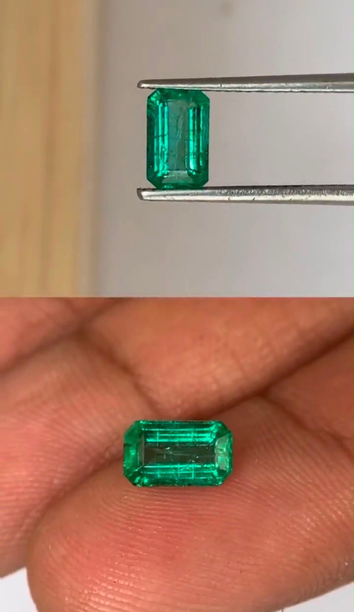 Emerald Cut Natural Emerald 1.17 Carat | Loose Precious Gemstone